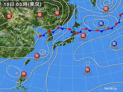 10日　台風5号は九州北部に接近へ　新たに台風発生か　広く猛暑