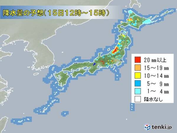 土日の天気 北海道や東北は大雨の恐れ 関東付近は午後にわか雨や雷雨 年8月14日 エキサイトニュース