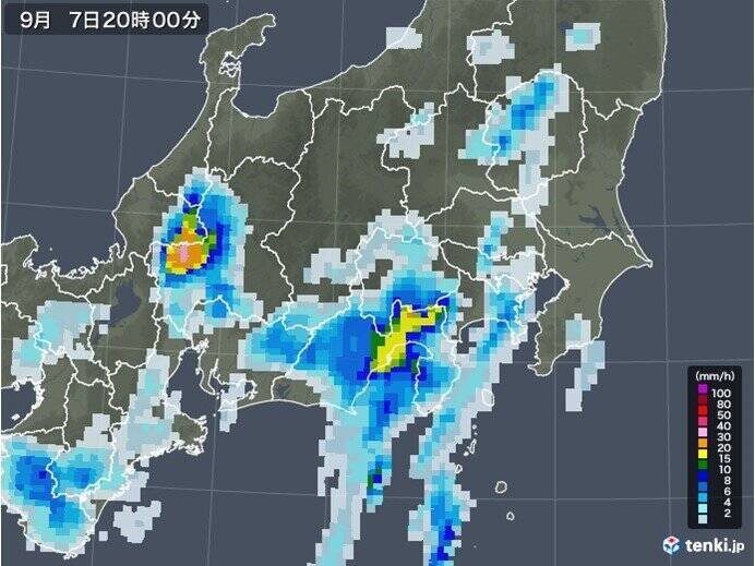 関東 活発な雨雲発生中 夜にかけても急な雨に注意 2020年9月7日 エキサイトニュース 2517