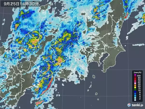 紀伊半島で猛烈な雨　活発な雨雲は東に　東北や北海道も大雨の恐れ