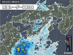 西日本で局地的に雨強まる　午後は近畿でも雨