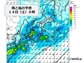 東海地方　雨のピークは今夜から明日の朝　警報級の大雨のところも