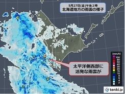 北海道　暑さの次は大雨や激しい雨に