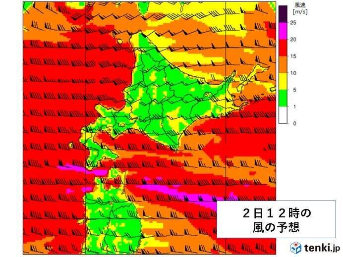 北海道　明日2日にかけて大雪や暴風雪で大荒れに　交通影響に警戒