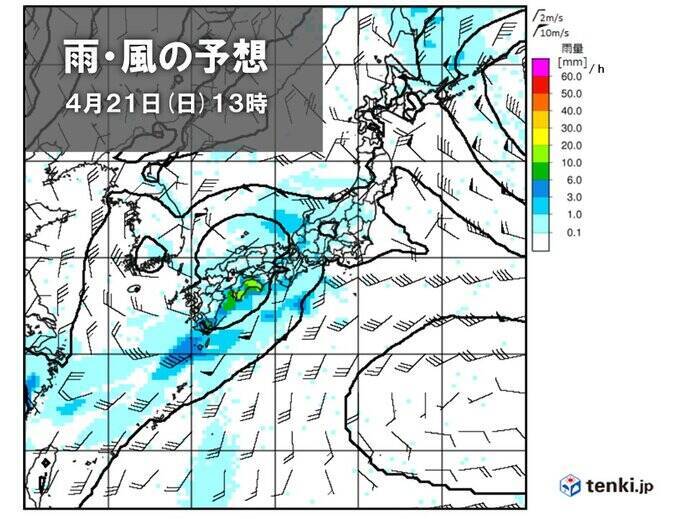 最大震度6弱を観測した愛媛県や高知県　土曜日から断続的に雨　大雨となる恐れも