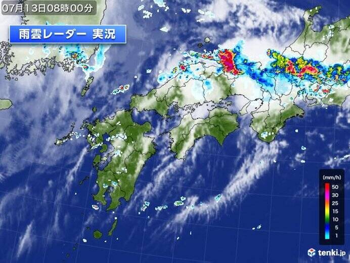 北陸～中国地方　記録的な大雨　24時間雨量200ミリ超も　土砂災害に厳重に警戒