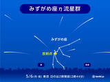 「GW終盤「みずがめ座η流星群」が極大　1時間10個ほどの流星数　気になる天気は?」の画像1