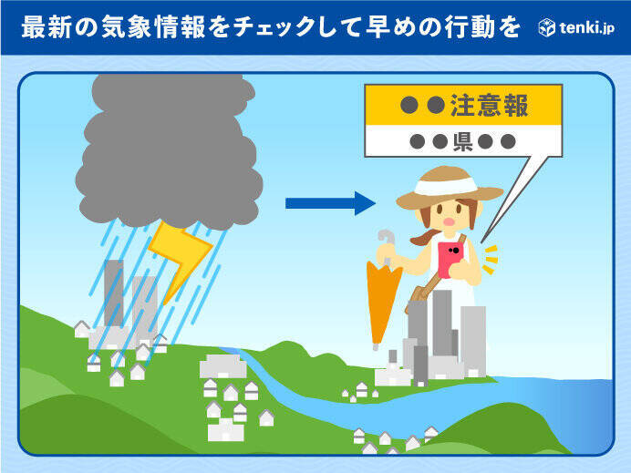 東京都心の空一面にひつじ雲　三重県でどしゃ降りの雨も　このあと傘が必要な所は?