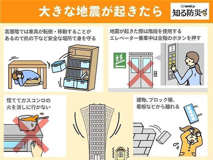 5月は大きな地震相次ぐ　ここ1週間も震度5弱が2回　日頃から備えを