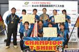 「相生学院が2年ぶり5度目のV。大商学園との3年連続対決を制し、選抜の頂点へ[第48回全国選抜高校テニス]」の画像1