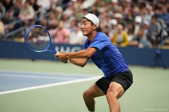 望月慎太郎 世界8位デミノーを相手に最後まで攻めの姿勢を貫くも及ばず2回戦敗退[全米オープン]