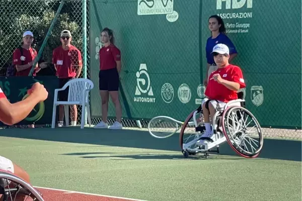 「[車いすテニス奮闘記・髙野頌吾／川合雄大]“2021BNPパリバ・ワールド・チーム・カップ優勝を振り返って”」の画像