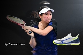 伊藤あおい、ミズノとシューズ契約を締結！元世界82位のフットワークを支える新兵器「私のプレーを引き出してくれる」