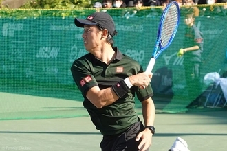 錦織圭がフランスのチャレンジャー大会で本戦入り、復帰2戦目で粘りの勝利