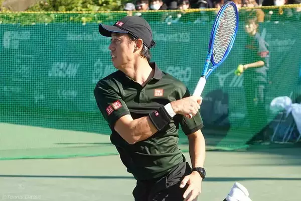 錦織圭がフランスのチャレンジャー大会で本戦入り、復帰2戦目で粘りの勝利