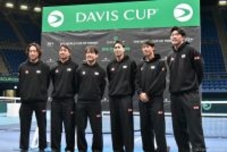 望月慎太郎と綿貫陽介をシングルスに起用 控えに回った錦織圭も「全力でサポートしたい」とチーム一丸の勝利目指す[デ杯オーストリア戦]