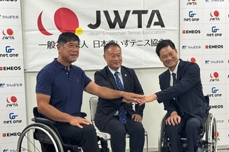 日本車いすテニス協会の新会長に川廷尚弘氏が就任。日本のレジェンド・齋田悟司氏と国枝慎吾氏がアドバイザーに
