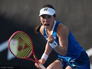 坂詰姫野、日本人対決を制し初のグランドスラム本戦王手！粘りのテニスで本玉真唯を振り切る[全豪オープン予選]