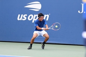 【全米オープンジュニア遠征レポート】櫻井義浩、本戦1回戦で英国の壁に屈する。善戦実らずもダブルスへ意気込む