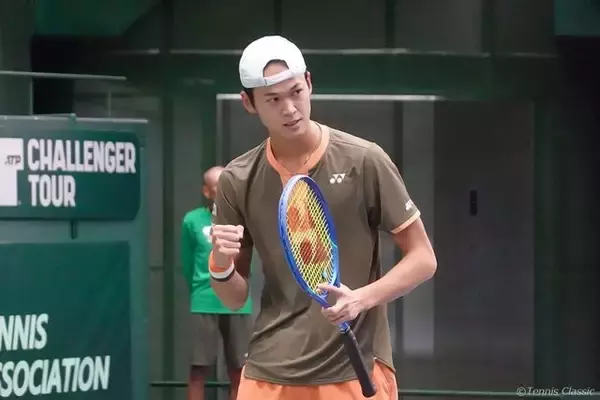 坂本怜 2戦連続のフルセットマッチを制して8強入り [兵庫ノアチャレンジャー]