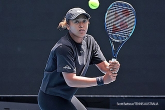 大坂なおみ、世界60位アニシモワとの3回戦に備え、軽めの練習をこなす[全豪オープン]