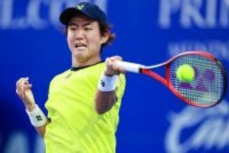 西岡良仁2回戦進出。世界145位の強打をいなしてフルセット勝利[マイアミ・オープン]