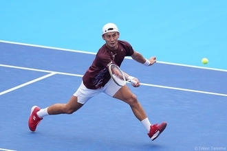 島袋将 トップ100に連勝し3度目の本戦入り「自分のテニスを信じて全力でぶつかっていきたい」[木下グループジャパンOP]