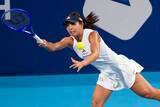 「本玉真唯、2時間58分の激闘の末に逆転負けで予選決勝進出ならず　7度のセットポイントを活かせず[全米オープン]」の画像1