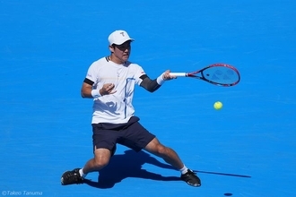 西岡良仁 世界30位ダルデリにストレートで敗れ2回戦進出ならず「欲しいところでの1点が遠かった」[木下グループジャパンオープン]