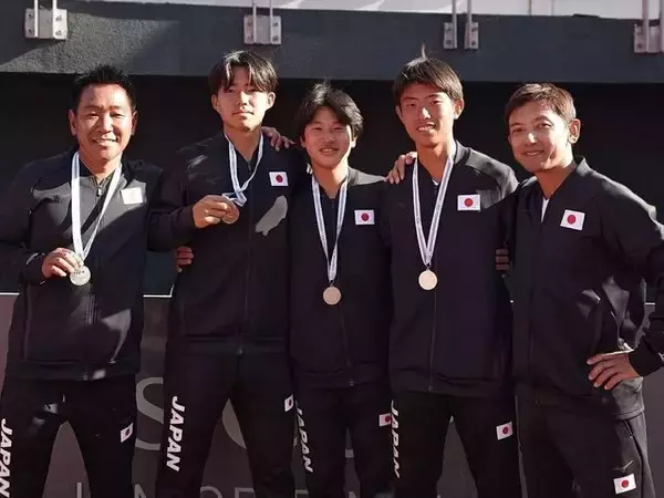 【2025デビスカップ・ジュニア・ファイナル】日本男子が準優勝！ アメリカの壁にはね返されるも堂々の世界2位
