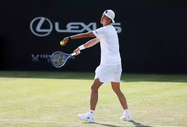 20歳坂本怜、誕生日を自ら祝うストレート勝ちでウィンブルドン本戦王手