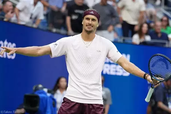 ズベレフがハチャノフを下し6年ぶりの全米OP決勝進出！3大会連続のグランドスラム決勝へ[全米オープン]