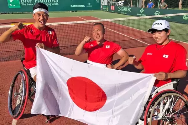 [車いすテニス奮闘記・小田凱人]「日本ジュニア代表として世界一になれました!!」