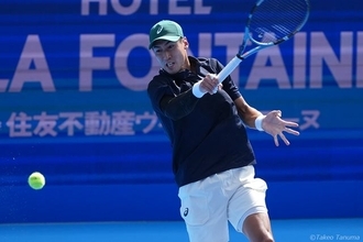 綿貫陽介 第2セット中盤で痙攣し逆転負けを喫す「倒れない限り続けたかった」[木下グループジャパンオープン]