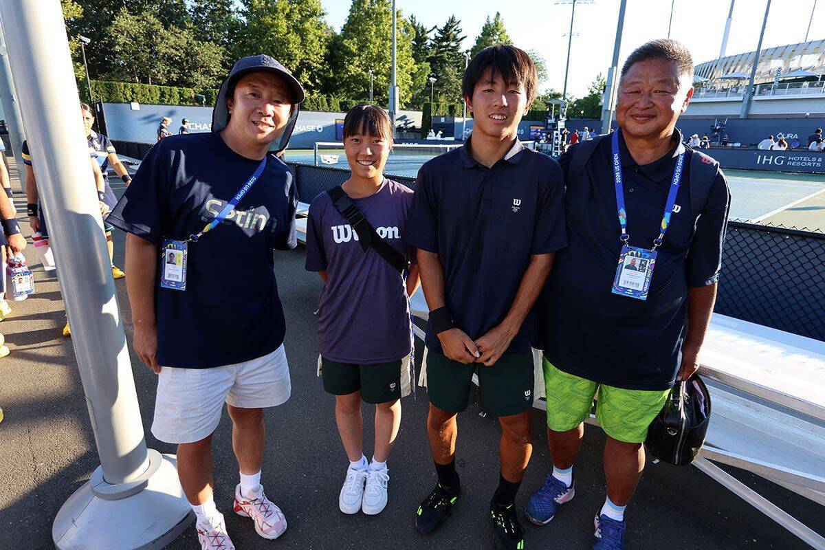 【全米オープンジュニア遠征レポート】櫻井義浩／奈良恒輝ペアが大金星！全仏王者の第4シードを撃破し初戦突破