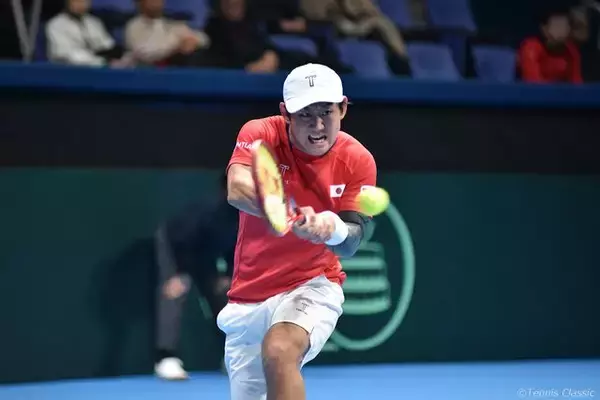 西岡良仁が最終戦で奮闘も逆転負けを喫す　日本はオーストリアに2勝3敗で敗れる[デビスカップ・ファイナル予選]