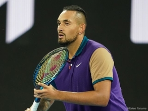 キリオスがコロナ陽性。シドニー大会欠場も「すべてがうまくいけば全豪で会える」