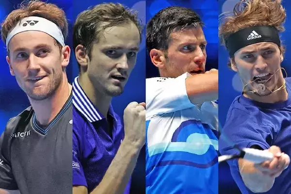 ツアー最終戦準決勝、ジョコビッチ×ズベレフ、メドベージェフ×ルードが今夜激突[Nitto ATPファイナルズ]