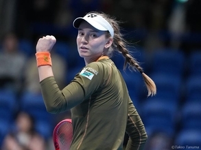 世界7位ルバキナ カナダの新鋭を破って準決勝進出。ツアー最終戦の切符も獲得[東レPPO]