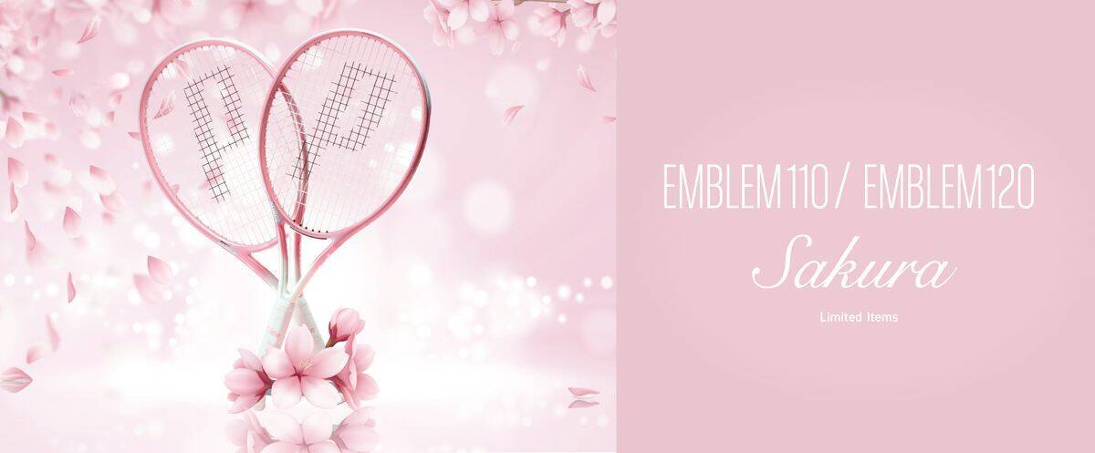 Prince＜プリンス＞開花宣言！「春、舞い降りる」EMBLEM 限定SAKURAカラー。本日（2/13）より発売！