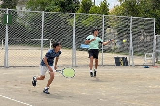 「第43回むさしの村チェリージュニアテニストーナメント」18歳以下男女ダブルスの優勝者が決定