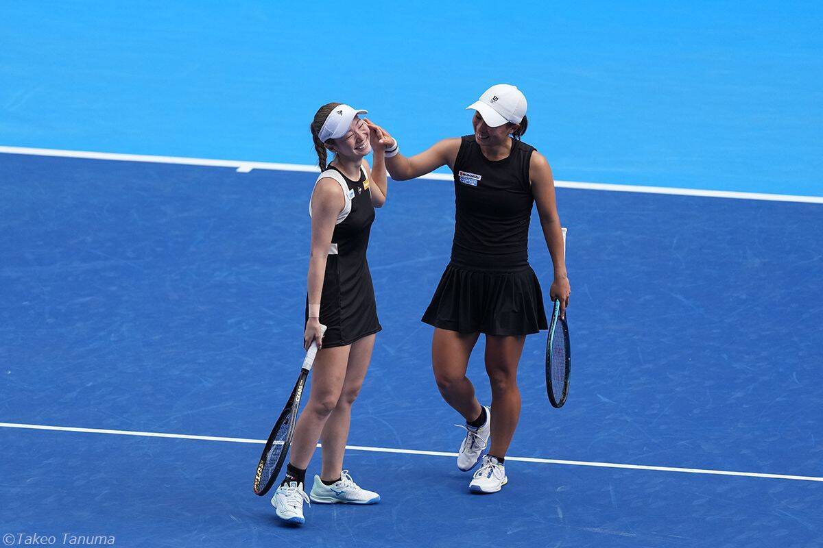 田口涼太郎が全日本タイトル奪取、野口政勝とのダブルスも制して男子では20年ぶりの単複2冠！女子ダブルスは小堀桃子／山﨑郁美が優勝[第100回 全日本テニス選手権]