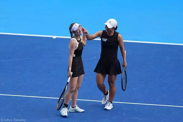 「田口涼太郎が全日本タイトル奪取、野口政勝とのダブルスも制して男子では20年ぶりの単複2冠！女子ダブルスは小堀桃子／山﨑郁美が優勝[第100回 全日本テニス選手権]」の画像