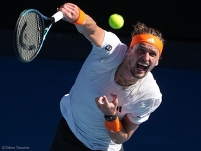 「あのセットを取っていれば」ズベレフ、5時間27分の死闘の末に散る。悔いは最終セットにあらず[全豪オープン]