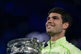 「「この大会のためにすべてを捧げてきた」アルカラス、ジョコビッチ撃破で全豪初制覇　22歳で史上最年少生涯グランドスラム達成[全豪オープン]」の画像1