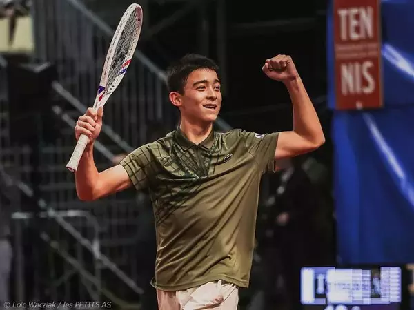 オトリエ龍馬 世界最高峰のジュニア大会「プチザス」で日本人初の快挙！最速188キロのサーブ武器に、わずか45分の圧倒劇で頂点へ