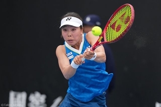 坂詰姫野が前週の勢いそのままにストレートの快勝で予選2回戦進出[全豪オープン予選]