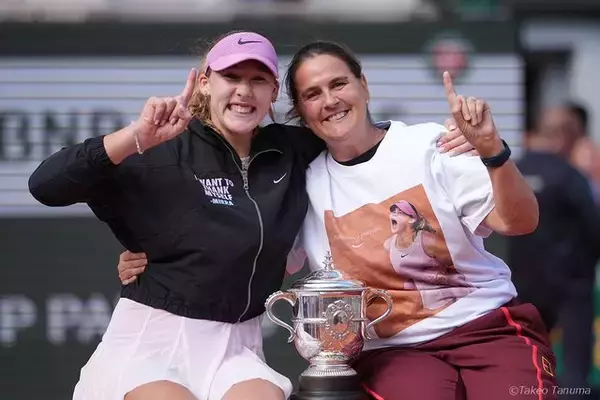 「可能性は無限」19歳アンドレーワを全仏初制覇に導いたコーチの元世界2位マルティネスが語る精神的進化の舞台裏
