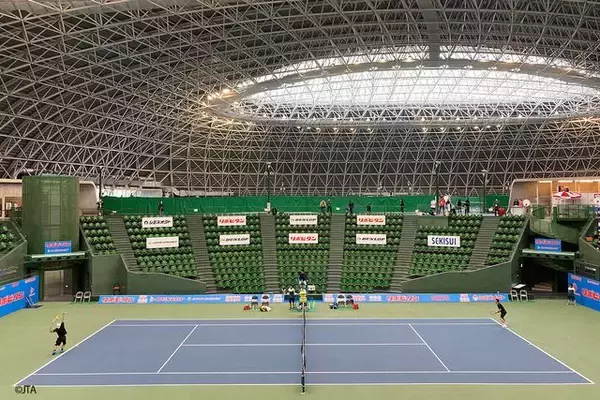 全日本テニス選手権3日目、清水悠太、岡村恭香の男女第1シードが順当勝ち