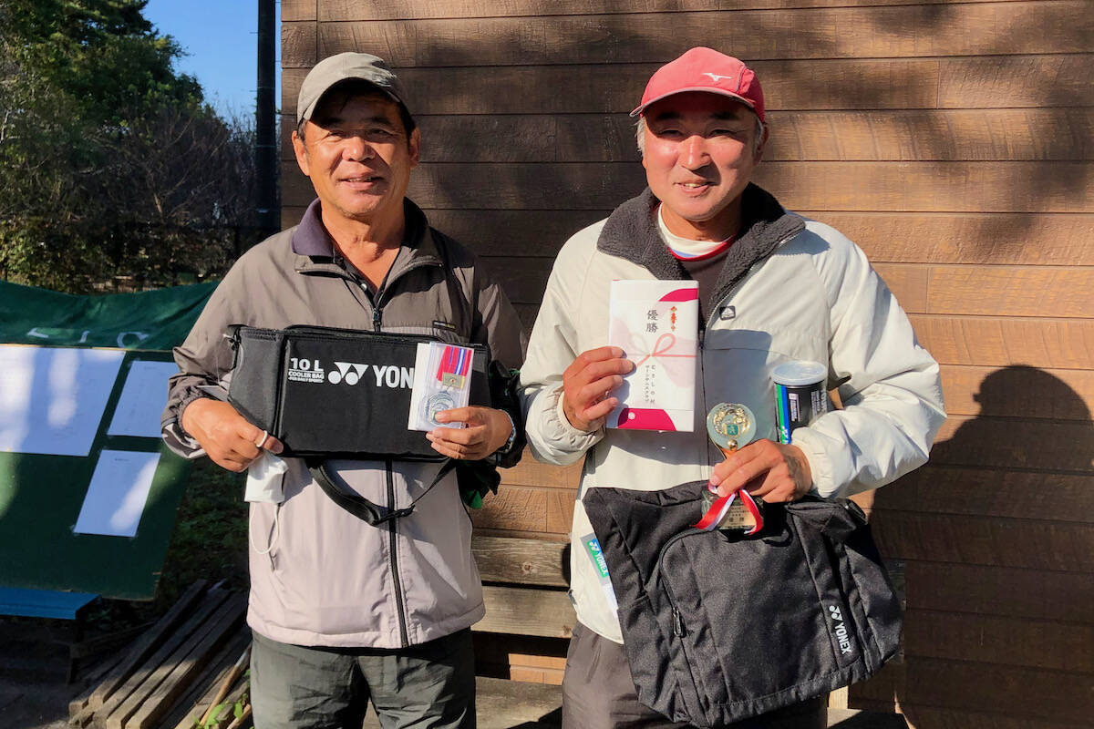 ジュニア＆大人たちの熱き戦い！ 「第44回むさしの村クレーコート選手権大会」女子単で藤原ちひろが、ベテラン男子単で砺波哲也が、男子単で田畑遼が優勝